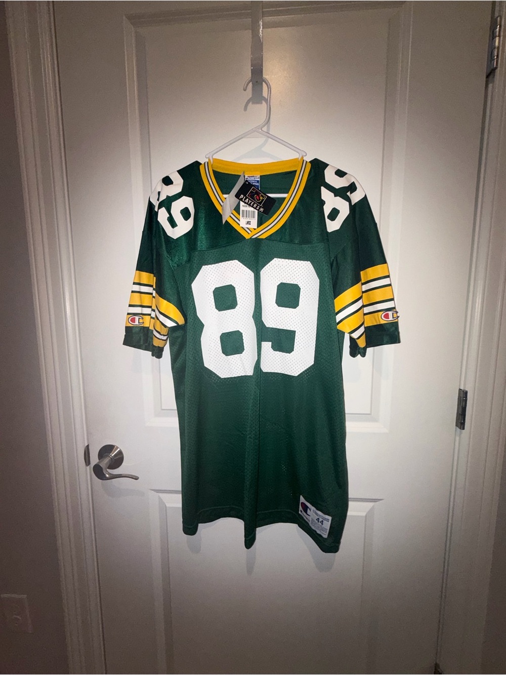 Green Bay Packers #89 Chmura Autographed Jersey w/tags.